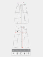 INSIDE/OUT skirt - LOT:001-i-9-size S
