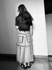 INSIDE/OUT skirt - LOT:001-i-9-size S