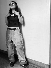 INSIDE/OUT DENIM - LOT:001-i #8 size L